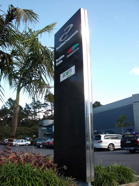 Business Park Pole Sign - Auckland